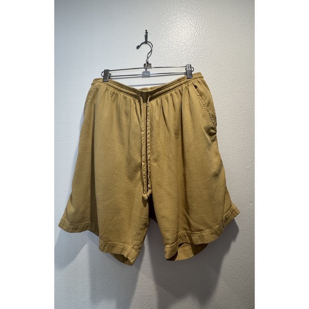 OFY Shorts Men’s Size XL Lyocell Cotton Blend Drawstring Elastic Waist Coastal